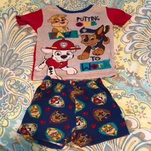 Paw Patrol size 6 pajamas